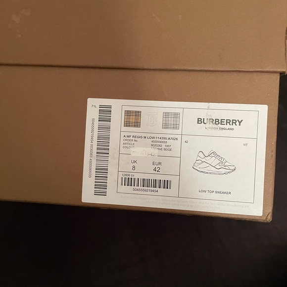 Men’s Burberry shoes worn twice - Picture 10 of 10